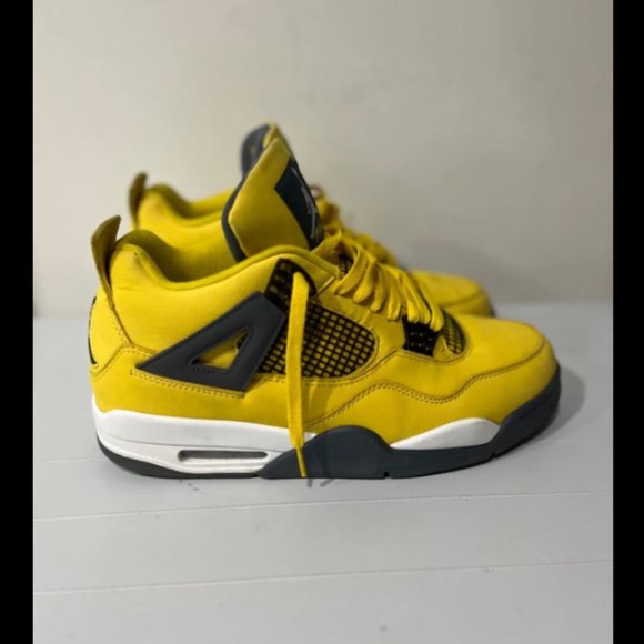 Men\'s Air Jordan 4 Retro Lightning Size9.5